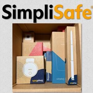SimpliSafe Setup Guide with Blue and White Design